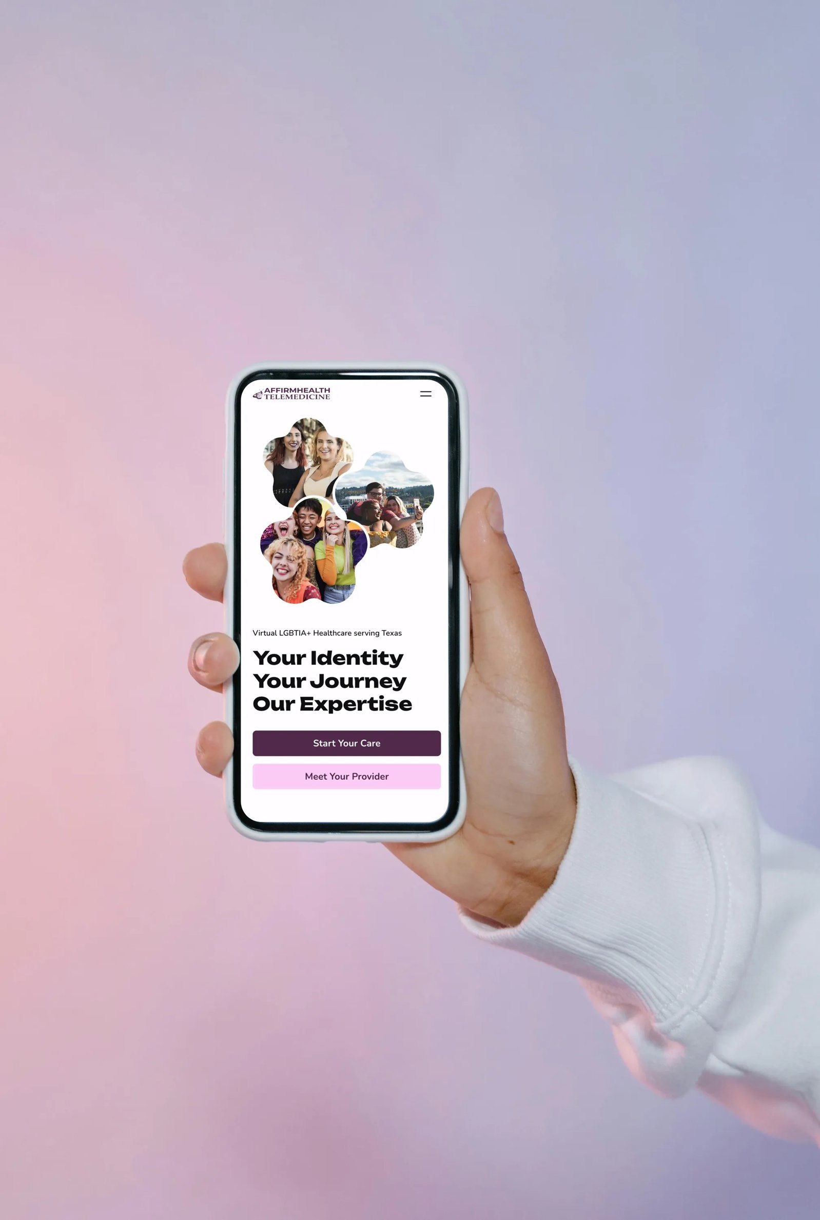 AffirmHealth mobile view